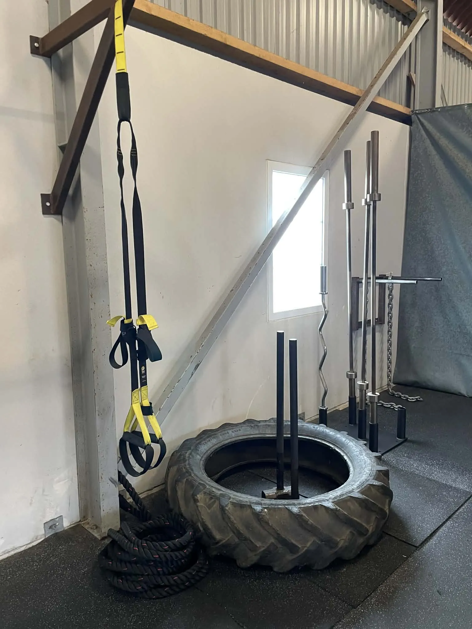 TRX stropper og battle ropes