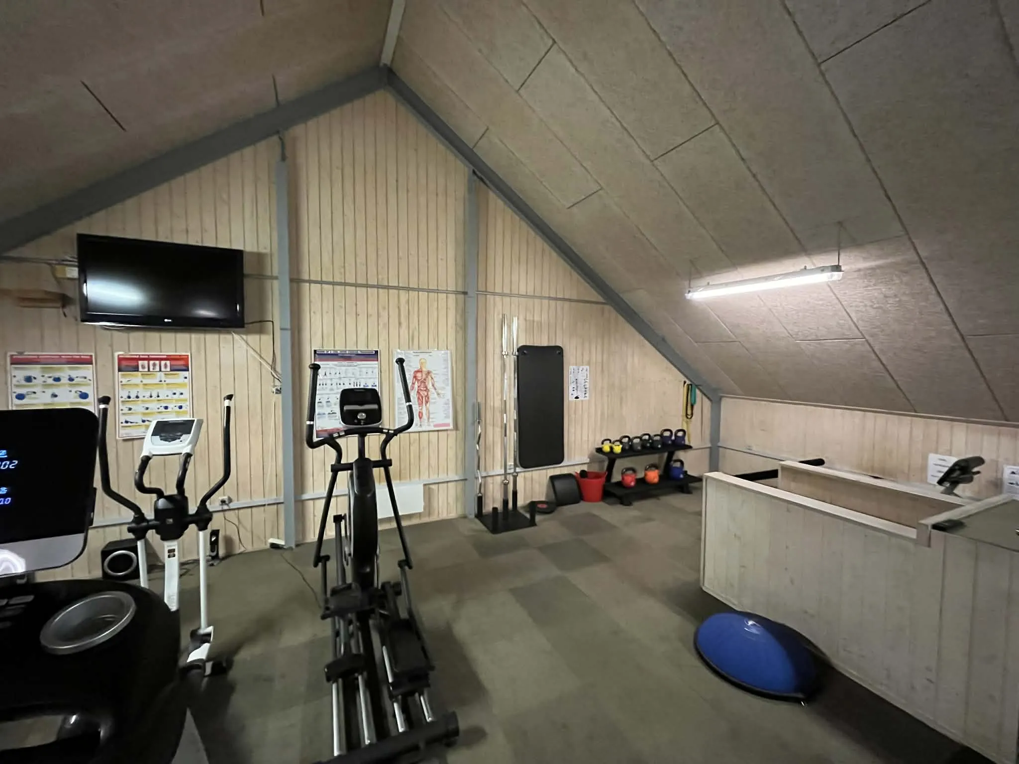 Crosstrainere og kettlebells