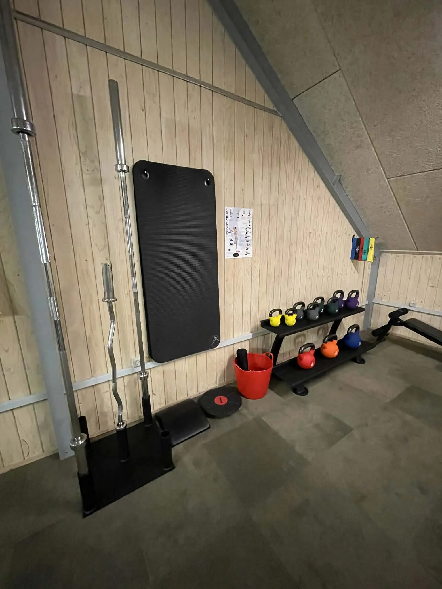 Vægtstænger og kettlebells